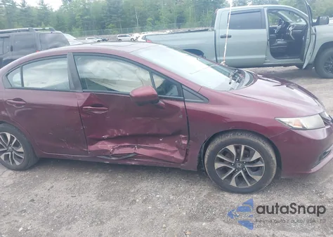 2014 Honda Civic Ex from USA, damaged, VIN 19XFB2F88EE208672